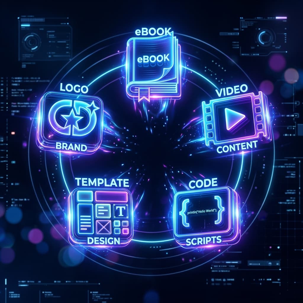 5 Digital Products You Can Build With AI and Sell Online Today